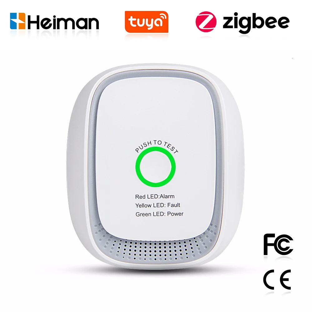Tuya Smart - HEIMAN Zigbee Tuya Brandbaar Gas Sensor