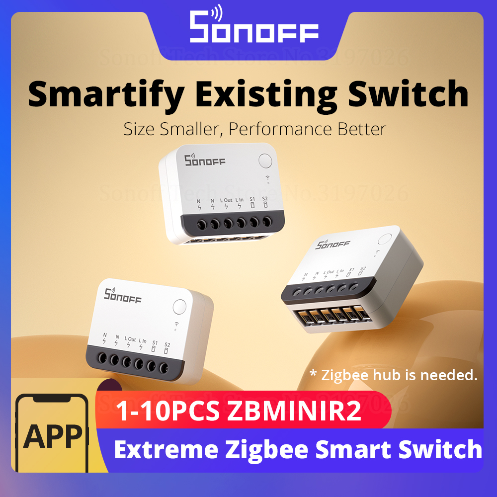 Sonoff Mini R4 - SONOFF ZBMINIR2 Zigbee Smart Switch Detach