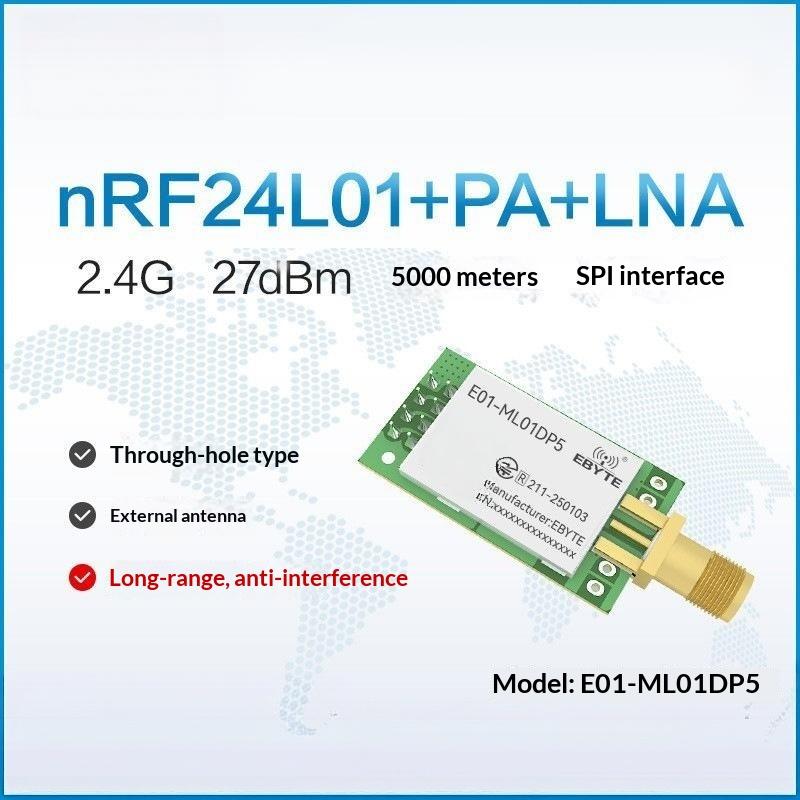 Smart Home Module Iot - 1 stuks draadloze RF-module NRF24L01 PA