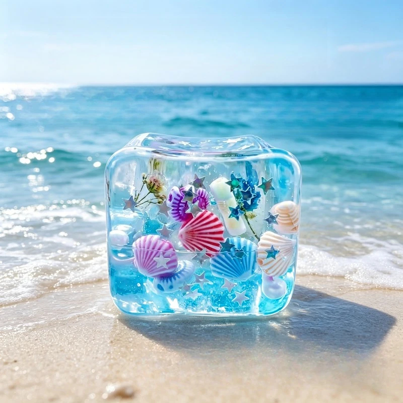 Shelly - Ocean Style Ingebedde Schelp Langzaam Stijgend
