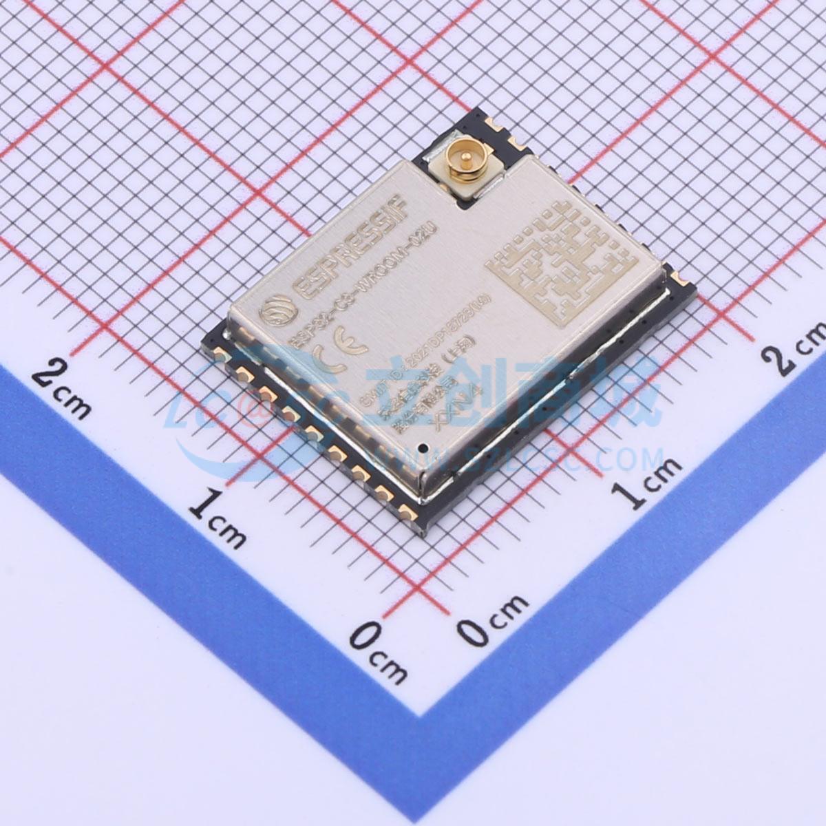 Smart Home Module Iot - 5 stks ESP32-C3-WROOM-02U-N4 SMD-19P ESP32-C3 Bluetooth5.0