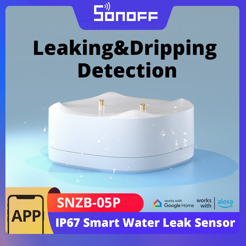 Sonoff Mini R4 - SONOFF SNZB-05P Zigbee slimme waterleksensor Lekkende