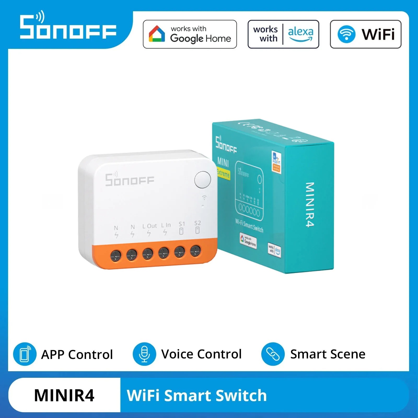 Sonoff Mini R4 - Sonoff Mini R4 Extreme, Sonoff Minir4,