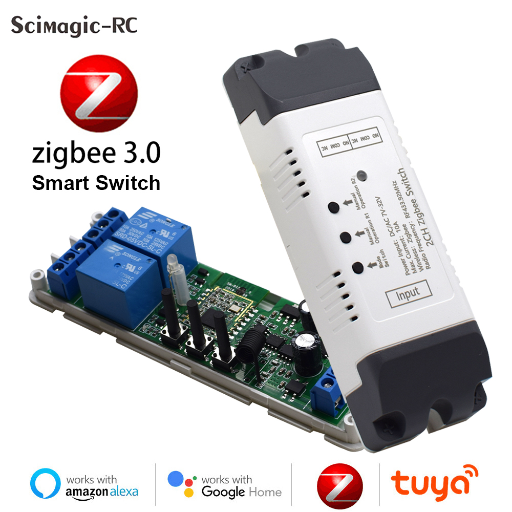 Tuya 4 Channel - Tuya Zigbee Afstandsbediening Smart Switch1ch 2ch