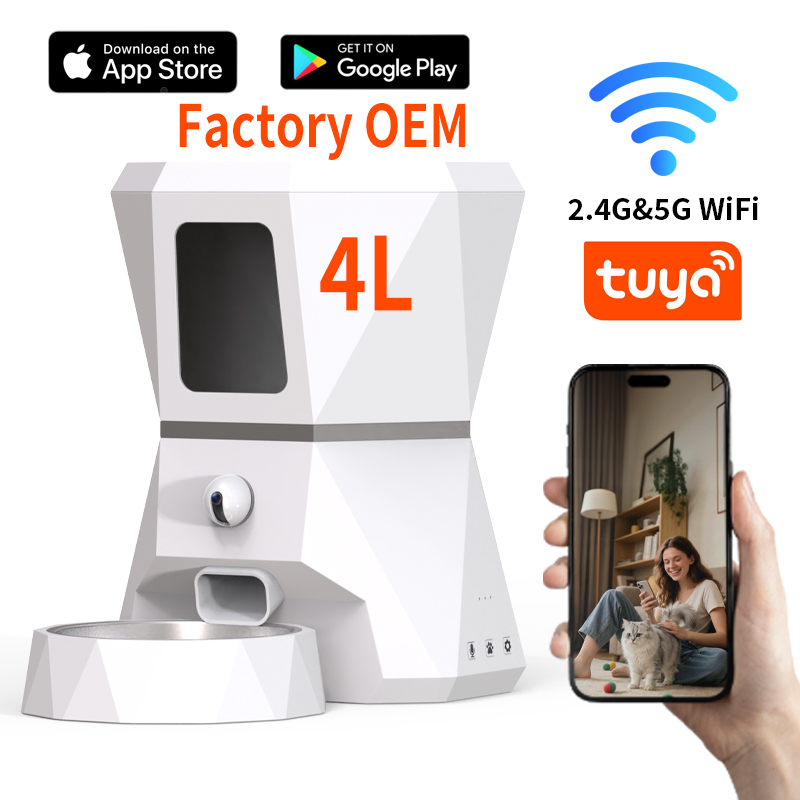 Tuya Smart - Topkwaliteit 4L Tuya APP-gestuurde WIFI automatische