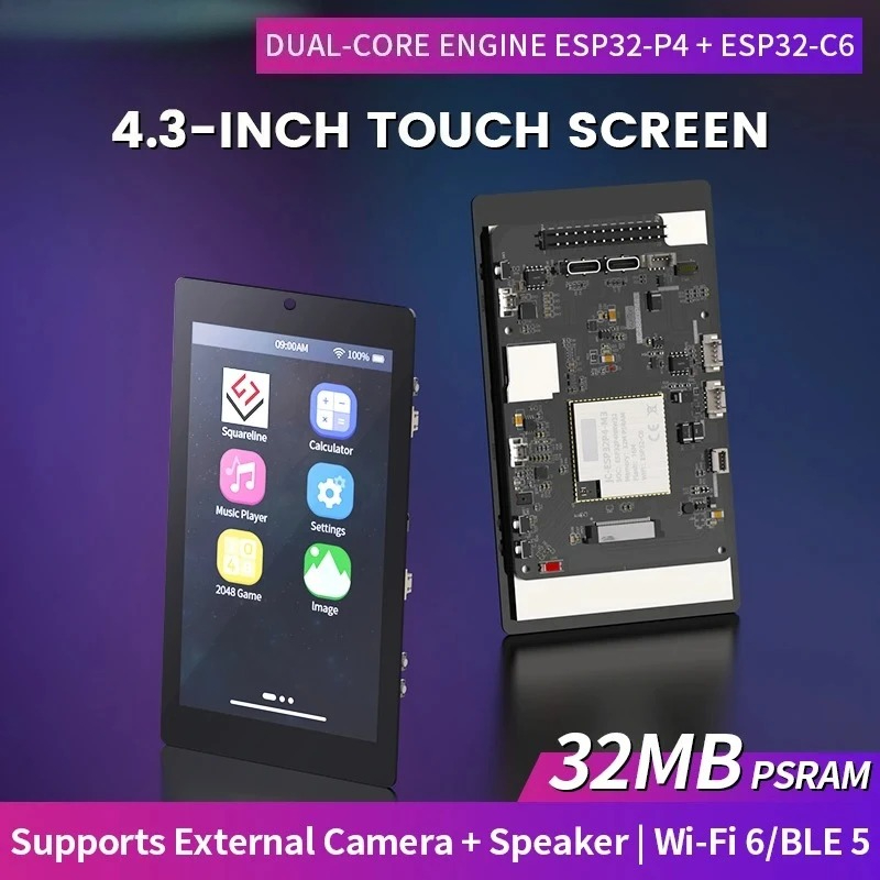 Smart Home Module Iot - 4,3 inch 480x800 IPS capacitief touchscreen