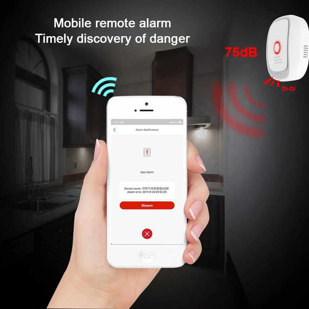 HEIMAN Zigbee Tuya Brandbaar G - Tuya Smart recensie en prijs