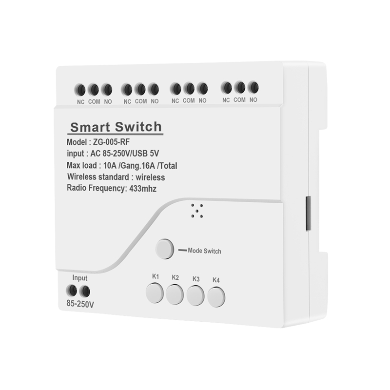 4CH Zigbee Smart Light Switch  - Smart Relay Tuya recensie en prijs