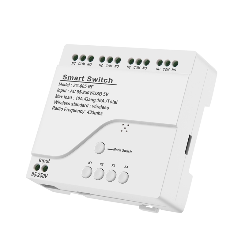 4CH Zigbee Smart Light Switch  - Smart Relay Tuya recensie en prijs