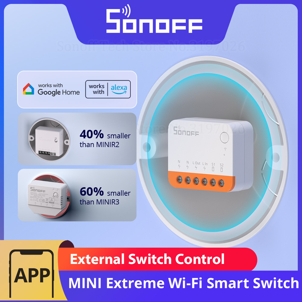 SONOFF MINIR4 Extreme Wi-Fi Sm - Sonoff Basic recensie en prijs