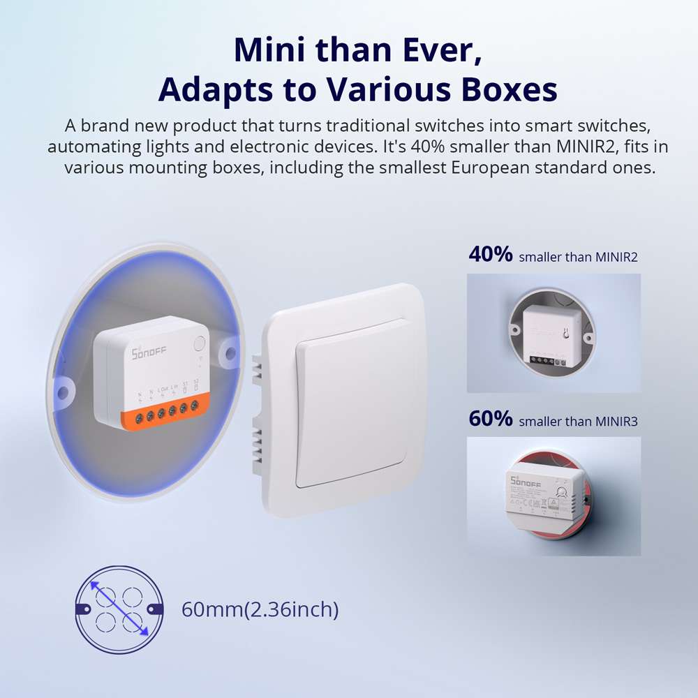 SONOFF MINIR4 Extreme Wi-Fi Sm - Sonoff Basic recensie en prijs