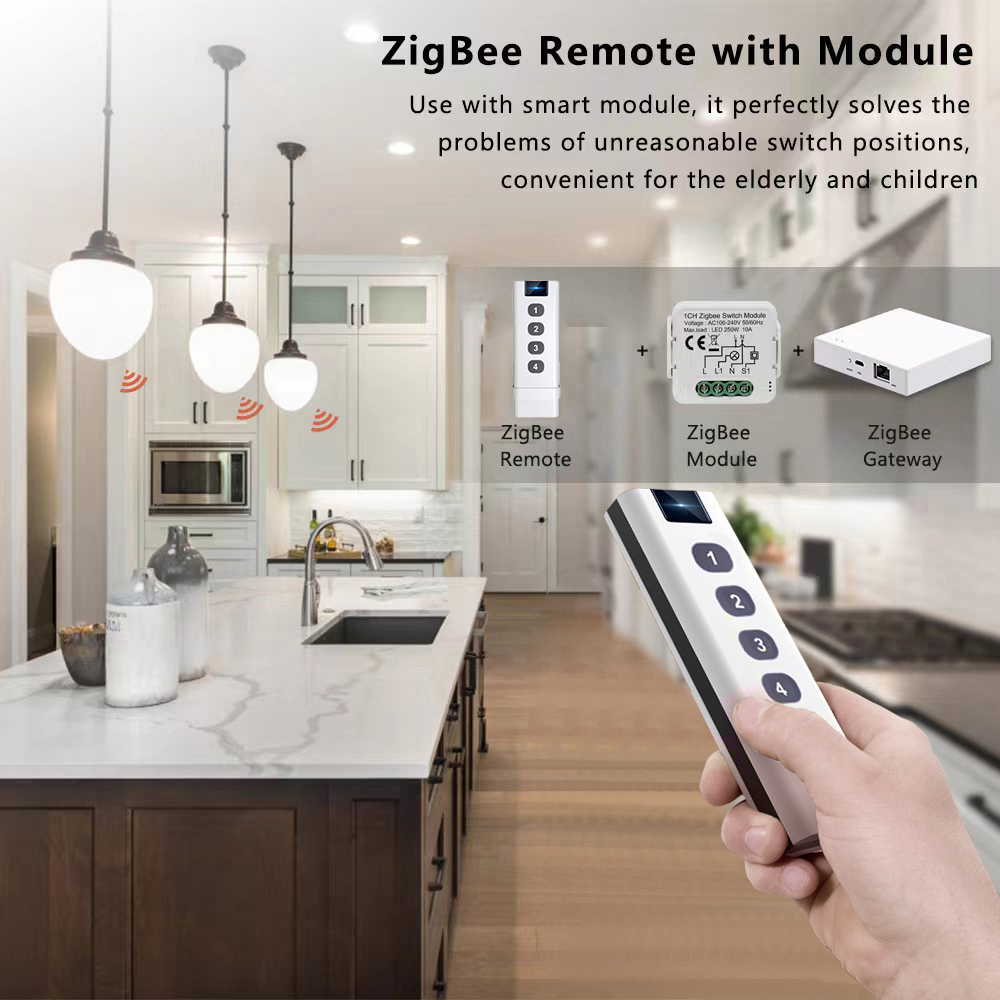Tuya ZigBee Intelligente Scène - Tuya 4 Channel recensie en prijs