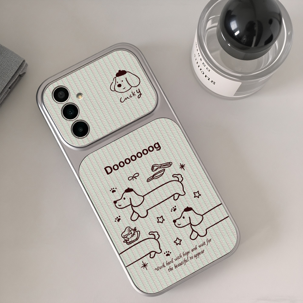 Cartoon Dachshund Telefoonhoes - Shelly recensie en prijs
