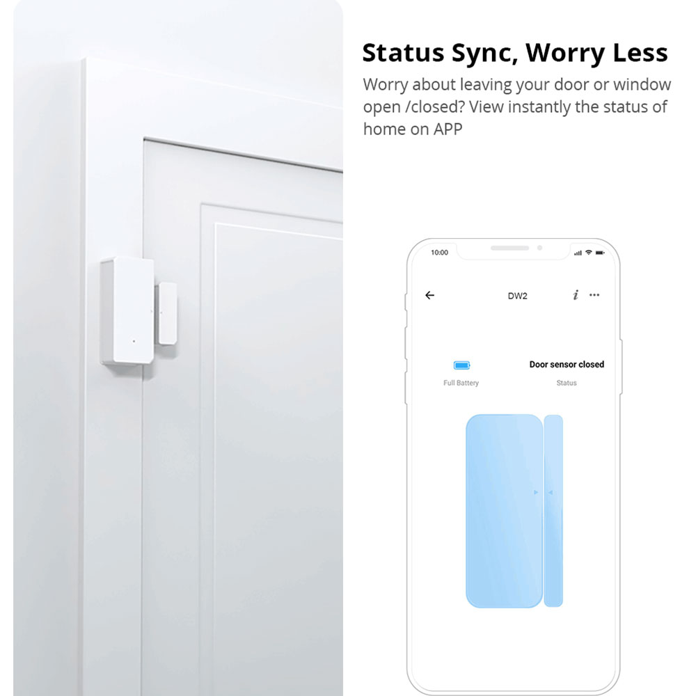 Sonoff DW2-WiFi Draadloze Beve - Sonoff recensie en prijs