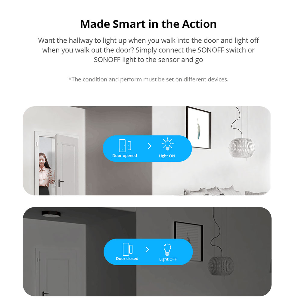Sonoff DW2-WiFi Draadloze Beve - Sonoff recensie en prijs
