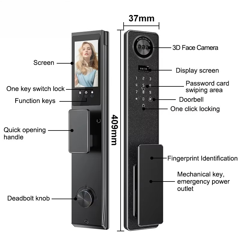 Tuya WiFi Smart Door Lock, bio - Tuya Smart recensie en prijs