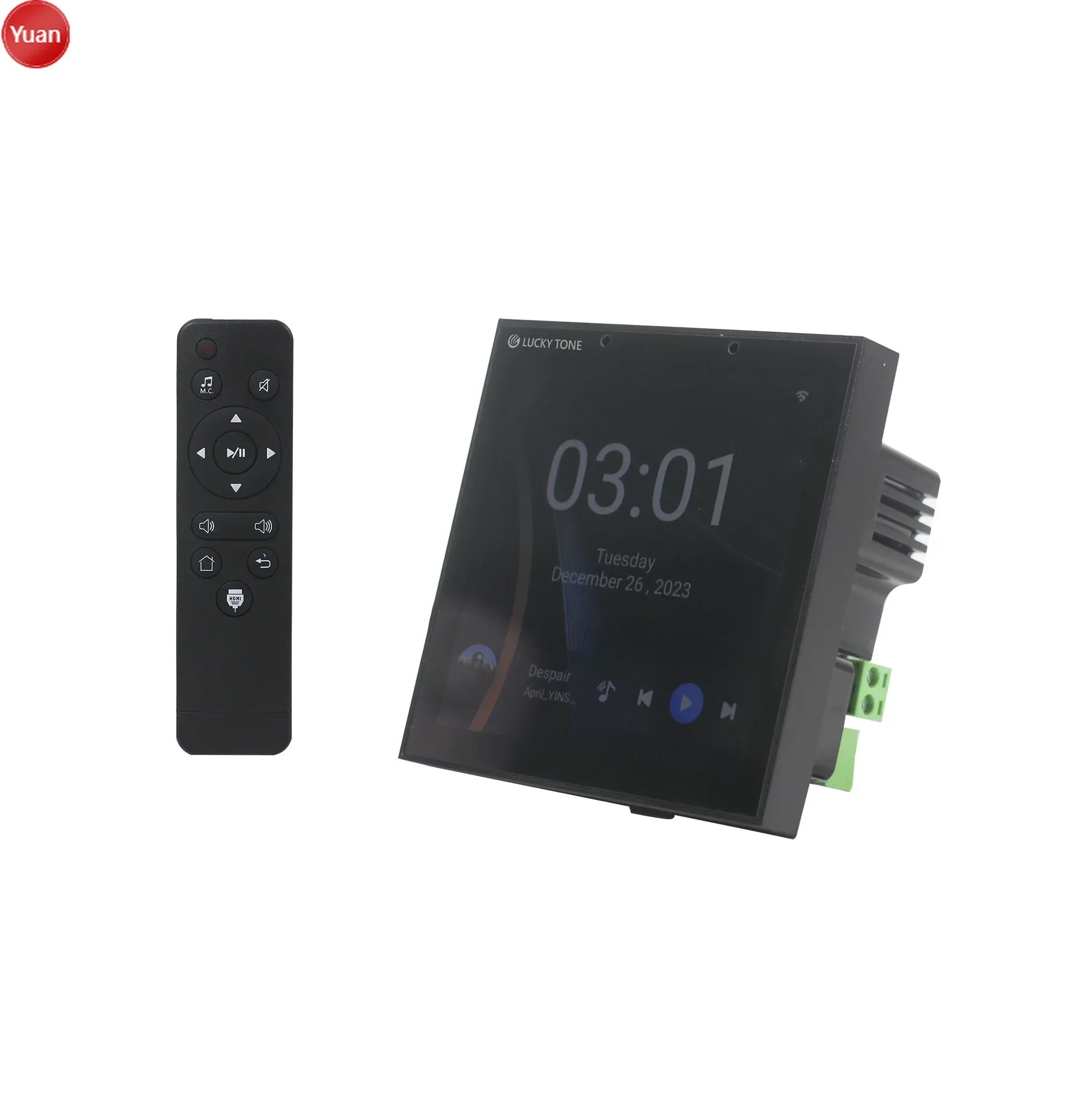 4 inch touchscreen 4-kanaals w - Tuya 4 Channel recensie en prijs