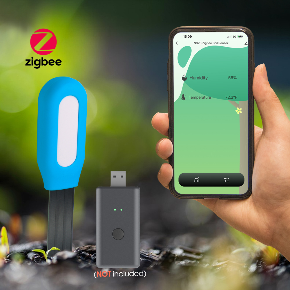 1PCS Tuya Zigbee Bodem Sensor  - Home Assistant Tuya recensie en prijs