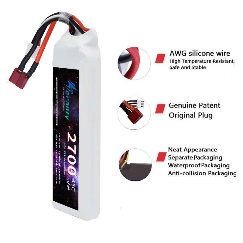 1/3 Stuks 2S 7.4V Lipo Batteri - Shelly Plug recensie en prijs
