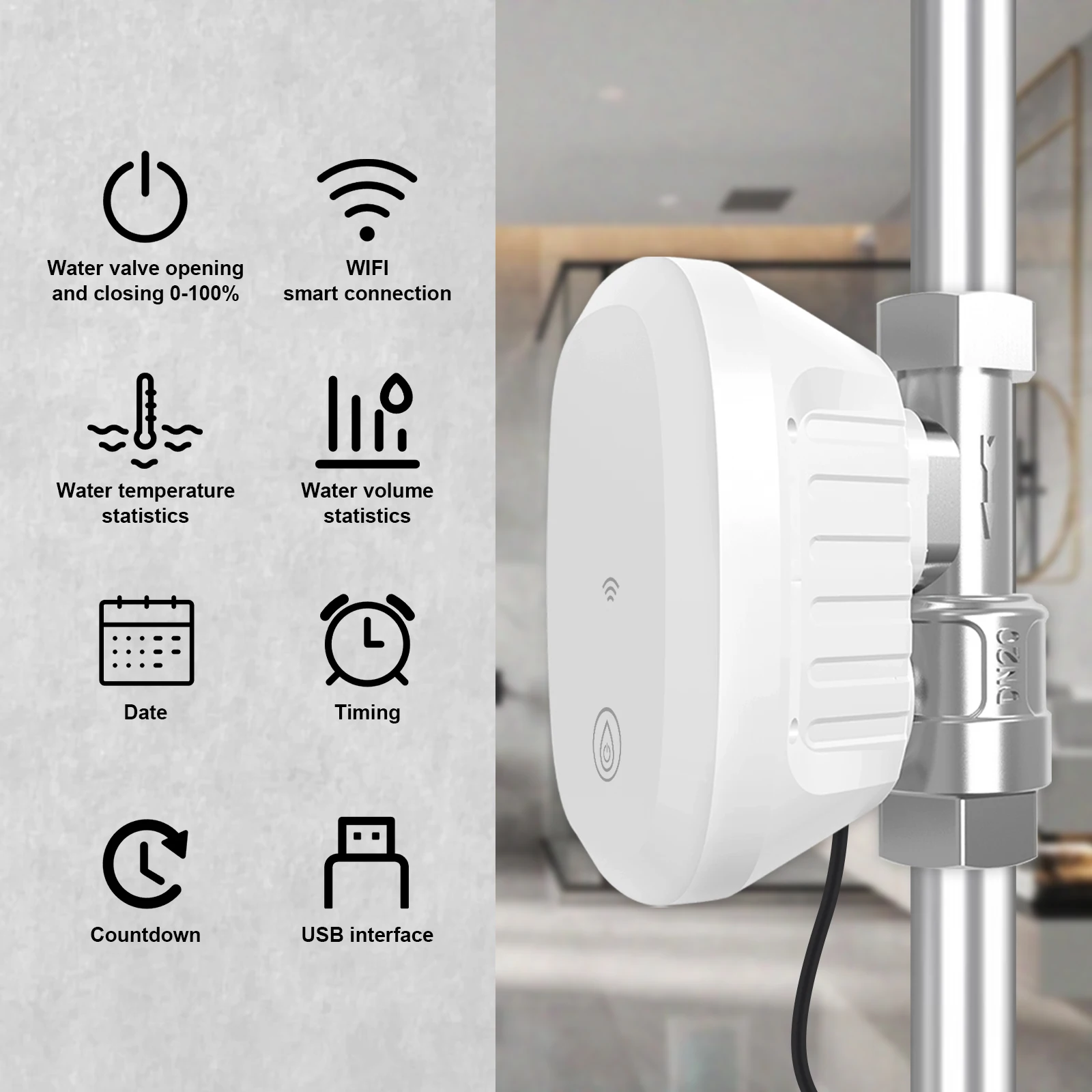 Waterklep WiFi Smart Control W - Home Assistant Tuya recensie en prijs