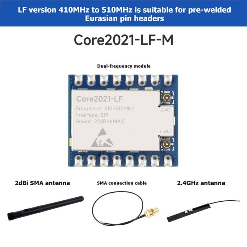 AA60 Core2021-LF LoRa dual-ban - Smart Home Module Iot recensie en prijs