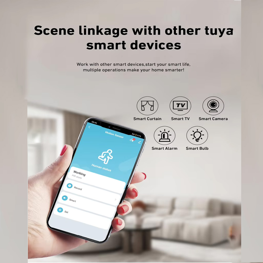 Slimme PIR-bewegingssensor WiF - Home Assistant Tuya recensie en prijs