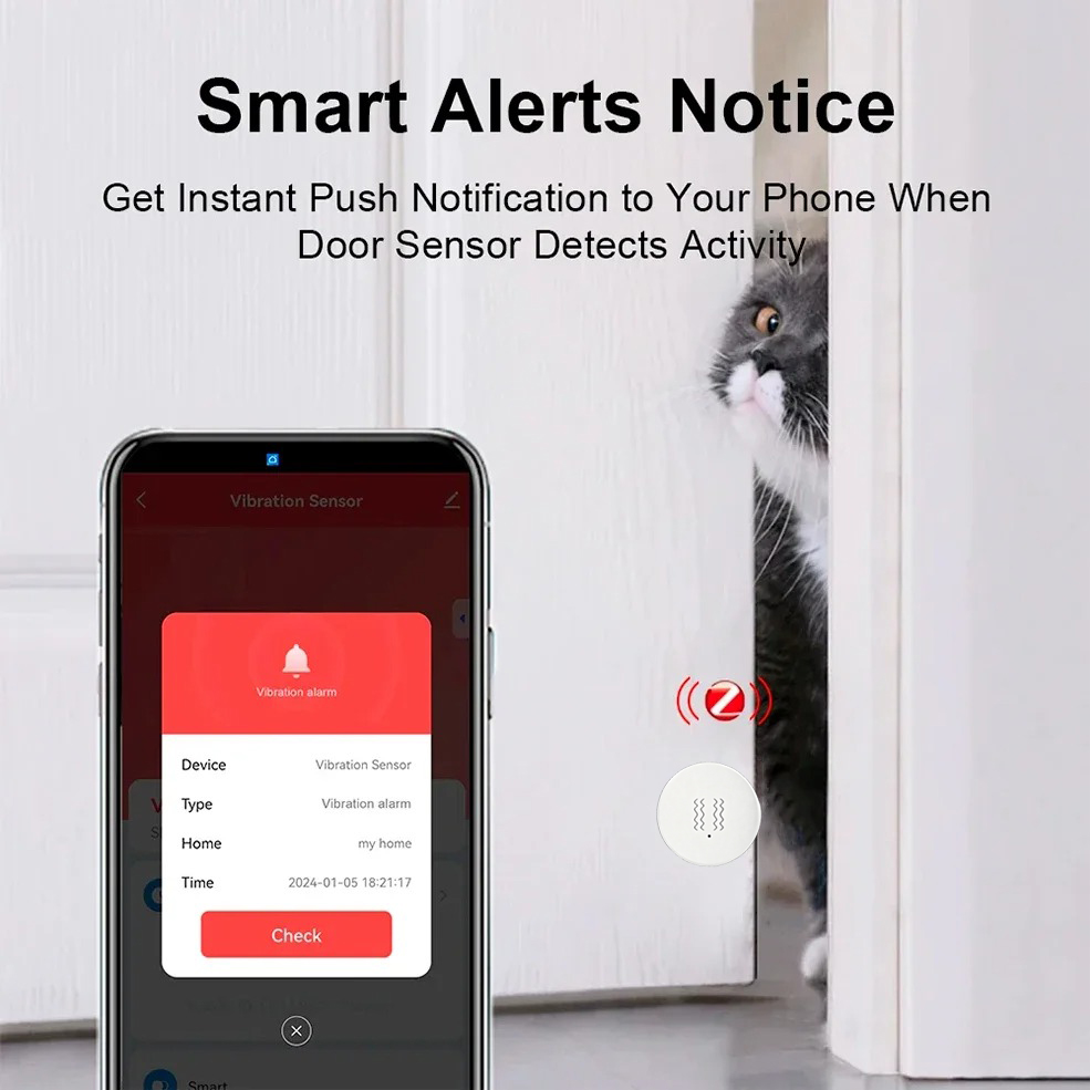 Tuya ZigBee Smart Vibration &  - Home Assistant Tuya recensie en prijs