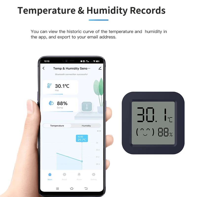 Mini Smart Thermometer Hygrome - Tuya Smart recensie en prijs