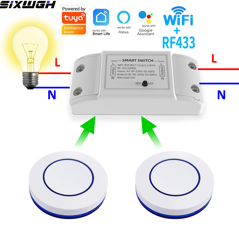 16A WiFi Tuya Smart Switch Dra - Smart Relay Tuya recensie en prijs