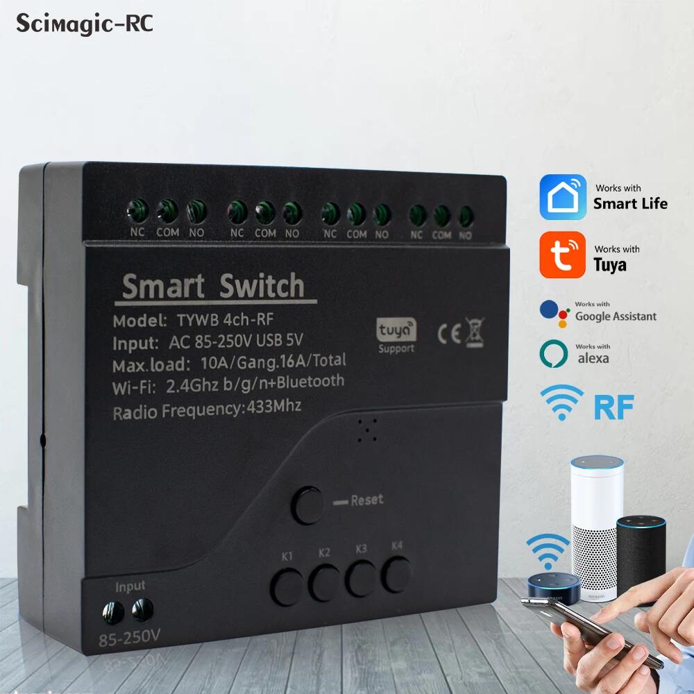 Tuya AC 85-250 V 4 Kanaals Wif - Sonoff Mini R4 recensie en prijs