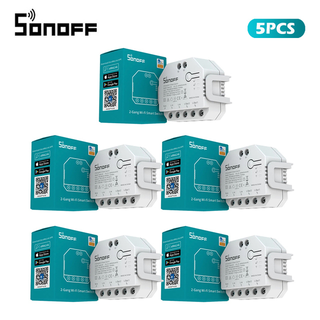 SONOFF DUAL R3 2-voudige slimm - Sonoff recensie en prijs