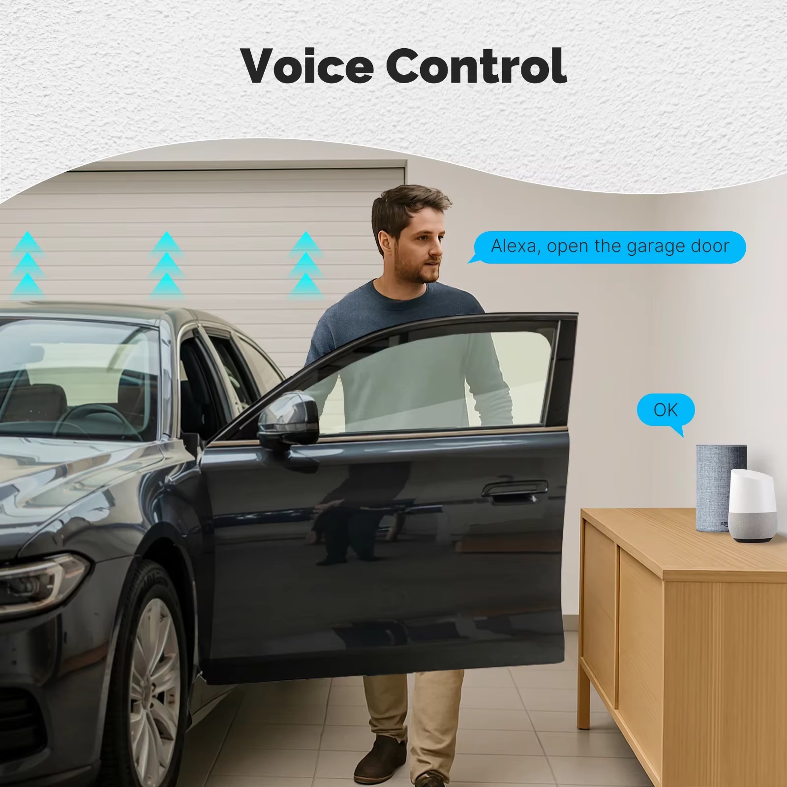 MOES Zigbee garagedeurcontroll - Home Assistant Tuya recensie en prijs