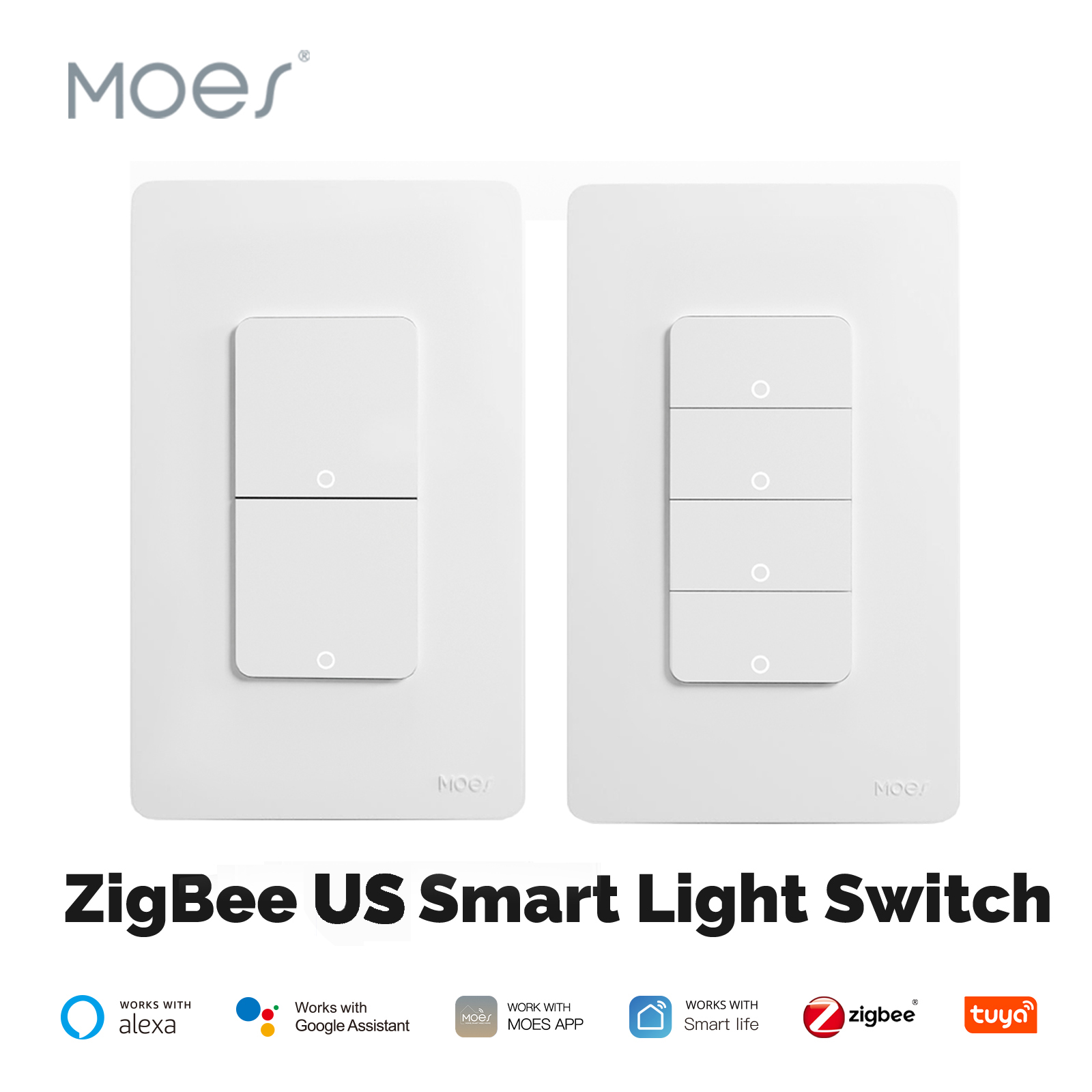 MOES Tuya ZigBee slimme lichts - Sonoff Basic recensie en prijs