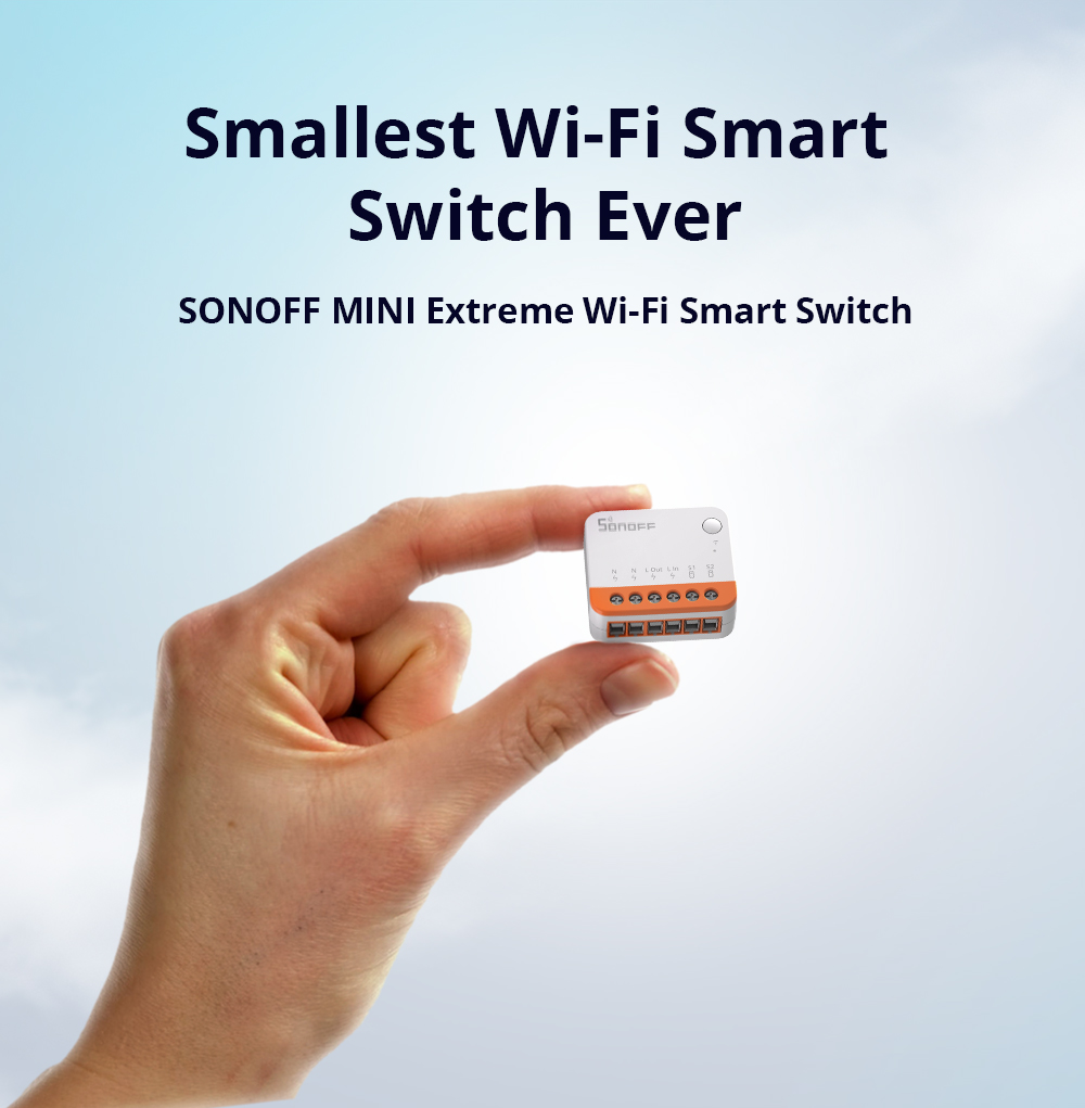 SONOFF Mini R4 Extreme Wifi Sm - Sonoff Mini R4 recensie en prijs