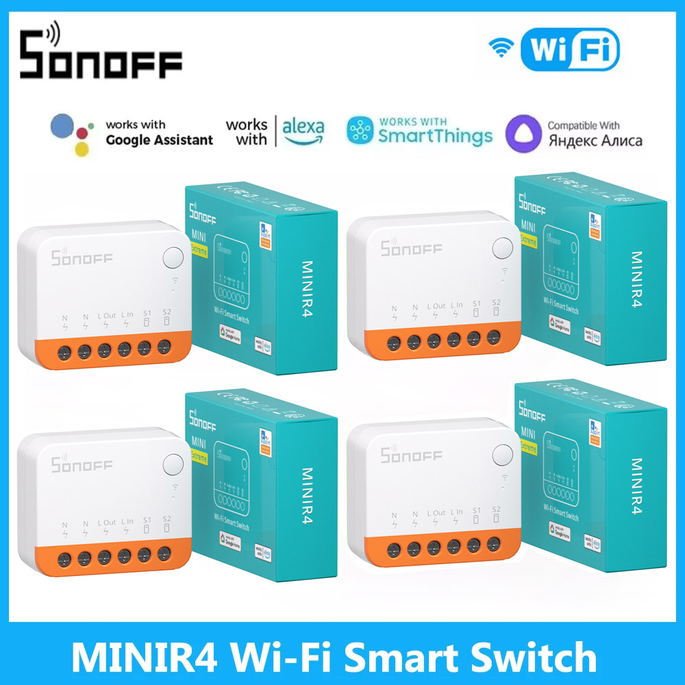 Slimme Wifi-schakelaar SONOFF  - Sonoff Mini R4 recensie en prijs
