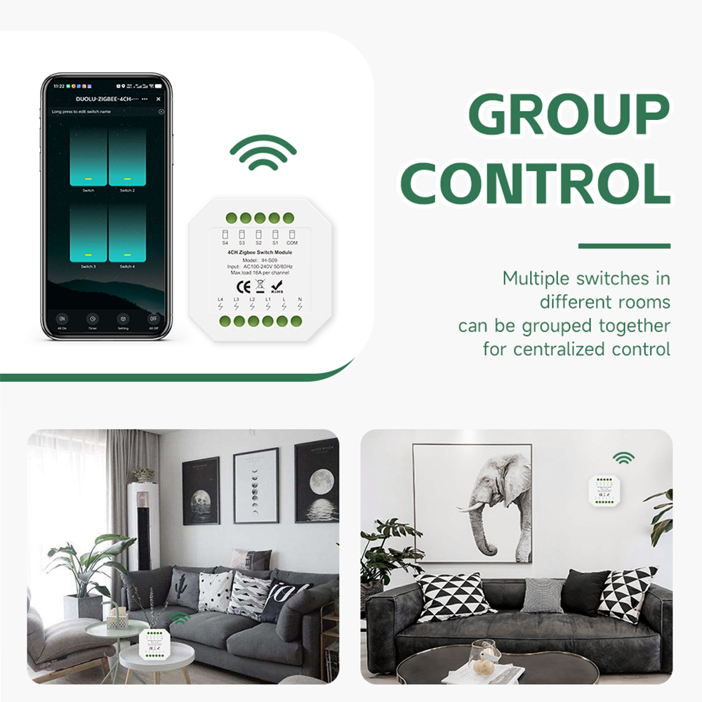 Tuya ZigBee Smart Switch Modul - Tuya 4 Channel recensie en prijs