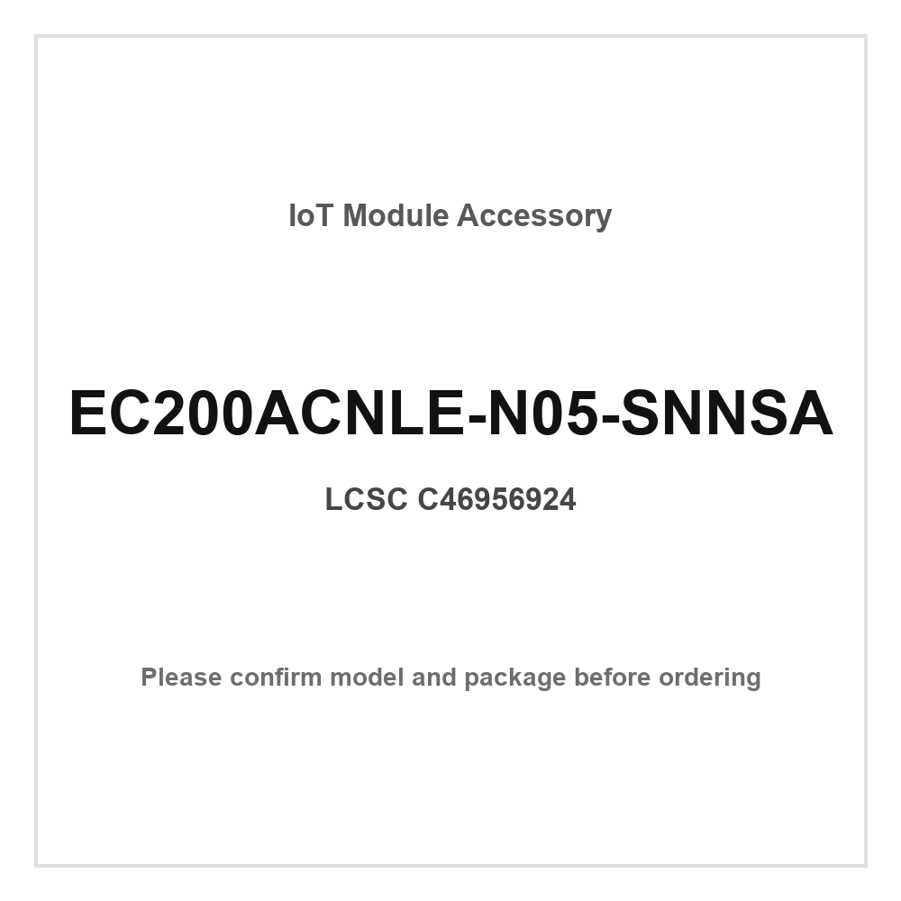 1pcs EC200ACNLE-N05-SNNSA I2C  - Smart Home Module Iot recensie en prijs
